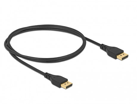 Delock 85909 Displayport Cable 8K 60 Hz 1 M Dp 8K Certified Without Latch