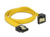 Delock 82479 Sata 3 Gb/S Cable Straight To Downwards Angled 50 Cm Yellow