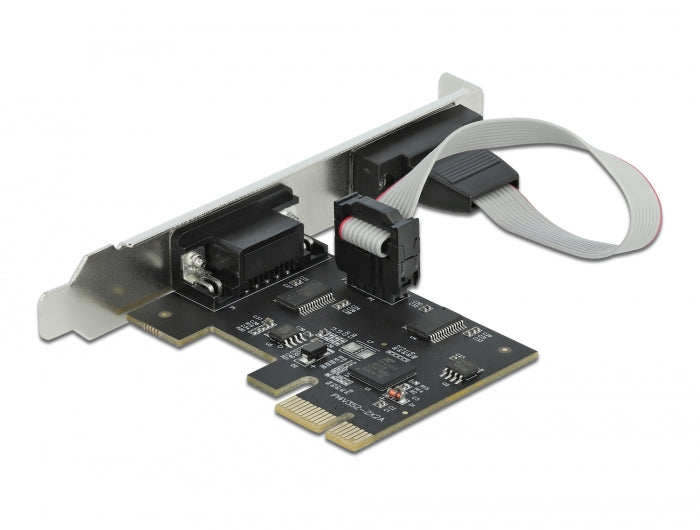 Delock 90001 Pci Express X1 Card To 2 X Serial Rs-232