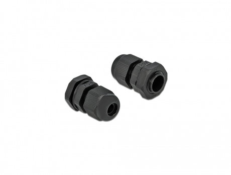 Delock 60192 Cable Gland Pg7 10 Pieces Black