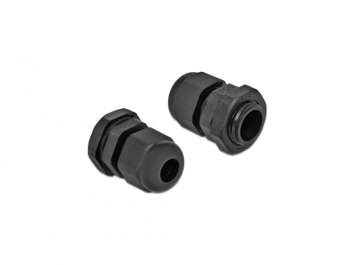 Delock 60194 Cable Gland Pg9 10 Pieces Black