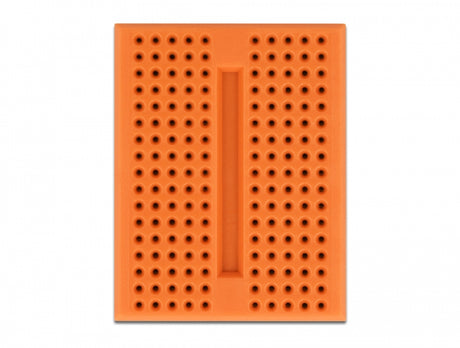 Delock 18319 Experimental Mini Breadboard 170 Contacts Orange