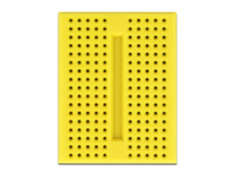 Delock 18320 Experimental Mini Breadboard 170 Contacts Yellow