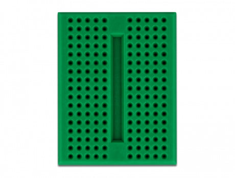 Delock 18321 Experimental Mini Breadboard 170 Contacts Green