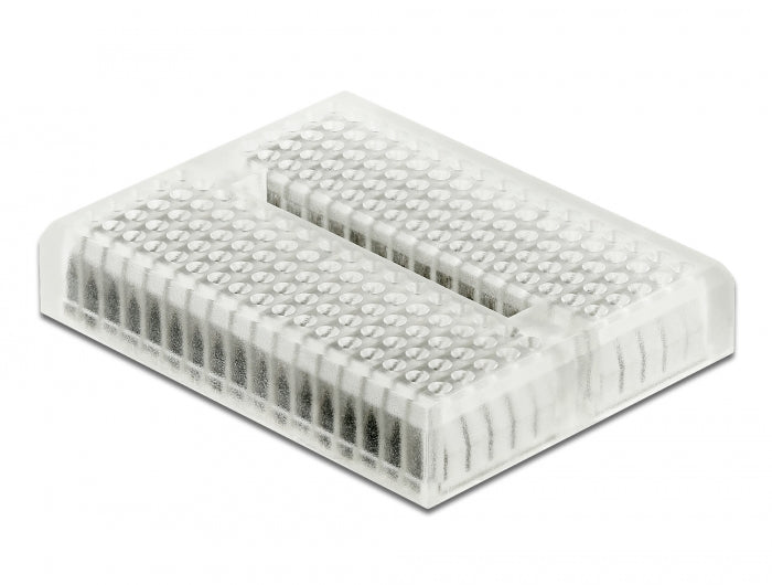 Delock 18323 Experimental Mini Breadboard 170 Contacts Transparent