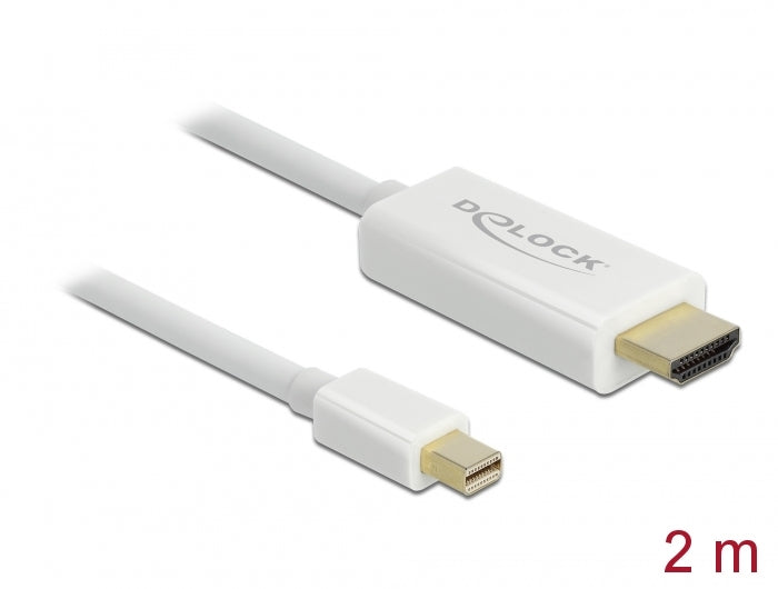 Delock 83707 Cable Mini Displayport 1.1 Male > Hdmi-A Male 2 M