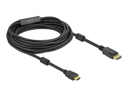 Delock 85960 Active Displayport 1.2 To Hdmi Cable 4K 60 Hz 10 M