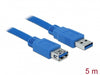 Delock 82541 Extension Cable Usb 3.0 Type-A Male > Usb 3.0 Type-A Female 5 M