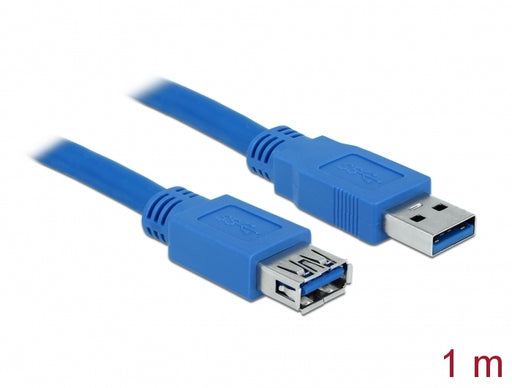 Delock 82538 Extension Cable Usb 3.0 Type-A Male > Usb 3.0 Type-A Female 1 M