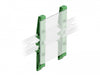 Delock 66262 Din Rail Clip For Pcb 115 Mm 4 Pieces