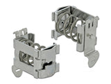 Delock 66442 Shield Clamp For Din Rail - Cable Diameter 10 - 20 Mm