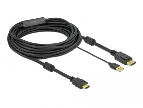 Delock 85967 Hdmi To Displayport Cable 4K 30 Hz 7 M