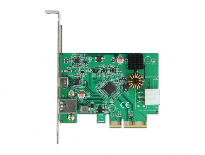 Delock 89001 Pci Express X4 Card To 1 X External Usb Type-C™ Female