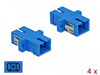 Delock 85990 Optical Fiber Coupler Sc Simplex Female To Sc Simplex Female