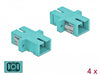 Delock 85994 Optical Fiber Coupler Sc Simplex Female To Sc Simplex Female