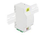 Delock 86543 Optical Fiber Connection Box For Din Rail 4 X Sc Simplex