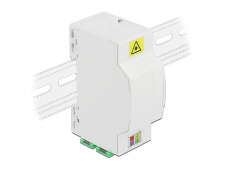 Delock 86543 Optical Fiber Connection Box For Din Rail 4 X Sc Simplex