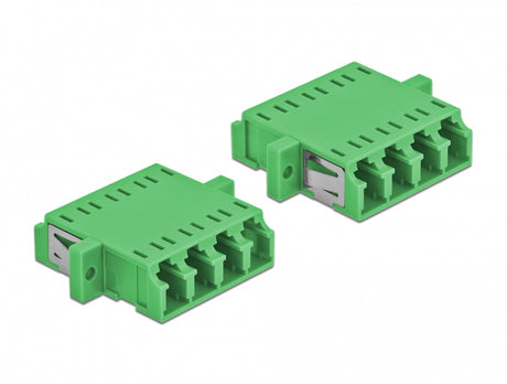 Delock 86539 Optical Fiber Coupler Lc Quad Female To Lc Quad Female Single-Mode