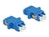 Delock 85999 Optical Fiber Coupler Lc Duplex Female To Lc Duplex Female