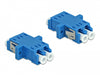 Delock 85999 Optical Fiber Coupler Lc Duplex Female To Lc Duplex Female