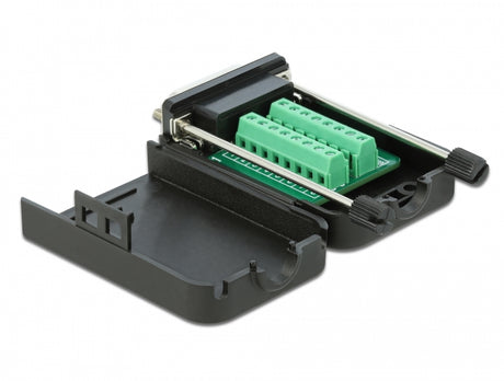 Delock 66567 D-Sub15 Female To Terminal Block With Enclosure