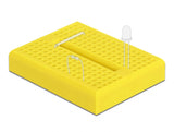 Delock 18320 Experimental Mini Breadboard 170 Contacts Yellow