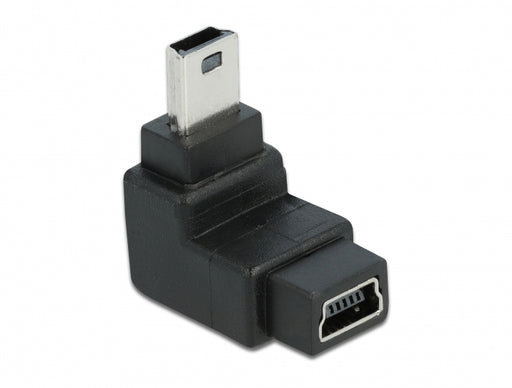 Delock 65097 Adapter Usb-B Mini 5Pin Male To Female 90°Angled