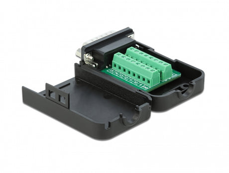 Delock 66568 D-Sub15 Male To Terminal Block With Enclosure