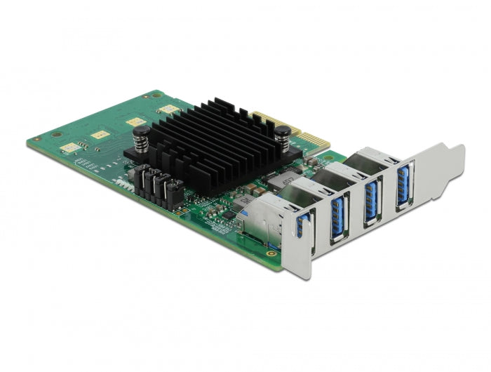 Delock 89048 Pci Express X4 Card To 4 X External Usb 3.0 Quad Channel