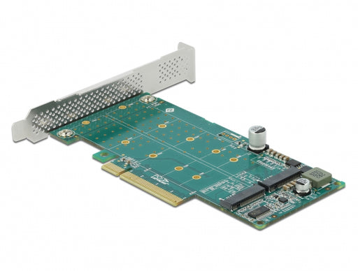 Delock 89045 Pci Express X8 Card To 2 X Internal Nvme M.2 Key M - Bifurcation