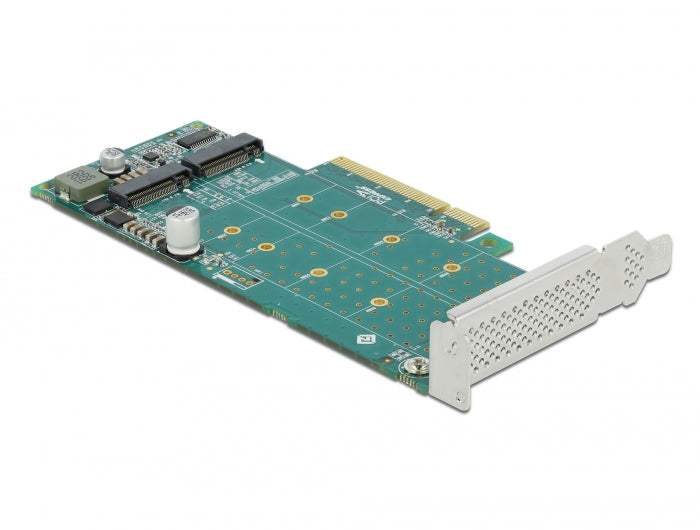 Delock 89045 Pci Express X8 Card To 2 X Internal Nvme M.2 Key M - Bifurcation