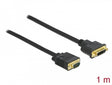 Delock 86756 Cable Dvi 24+5 Female To Vga Male 1 M