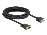 Delock 86755 Cable Dvi 12+5 Male To Vga Female 5 M