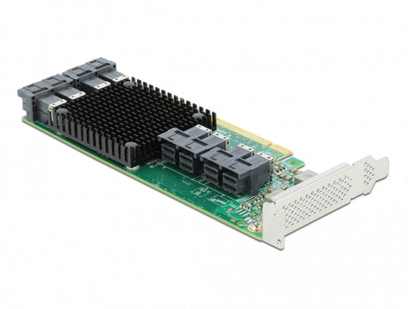 Delock 90504 Pci Express X16 Card To 8 X Internal Sff-8643 Nvme