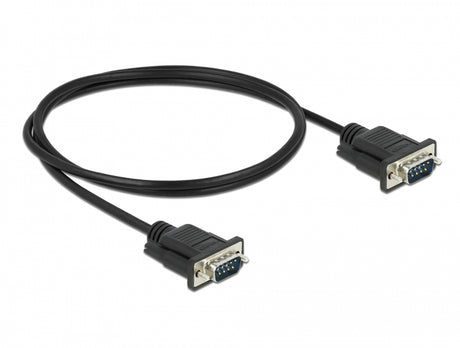 Delock 86573 Serial Cable Rs-232 D-Sub 9 Male To Male With Narrow Plug Housing