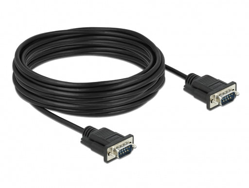 Delock 86577 Serial Cable Rs-232 D-Sub 9 Male To Male