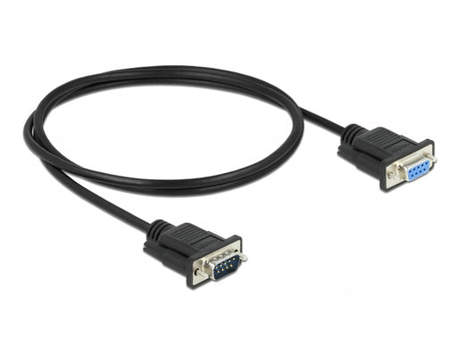 Delock 86578 Serial Cable Rs-232 D-Sub 9 Male To Female