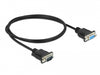 Delock 86601 Serial Cable Rs-232 D-Sub9 Male To Female With Narrow Plug Housing