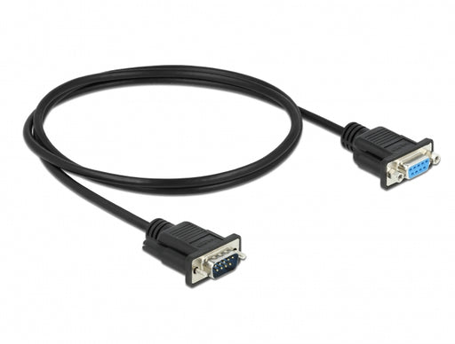 Delock 86615 Serial Cable Rs-232 D-Sub9 Male To Female Null Modem