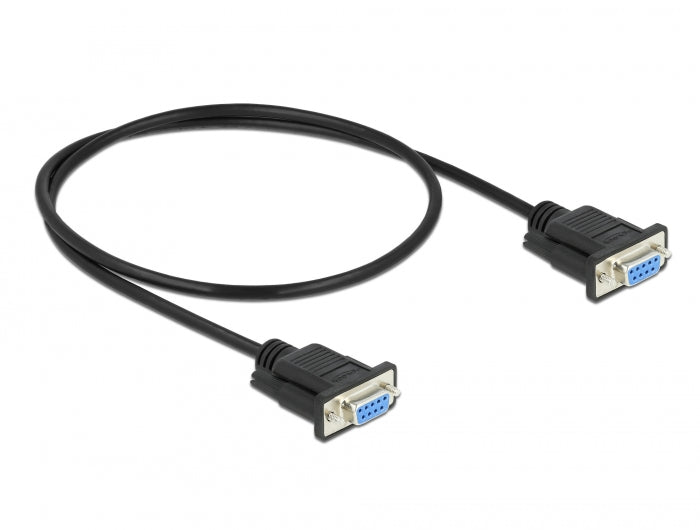 Delock 86614 Serial Cable Rs-232 D-Sub9 Female To Female Null Modem