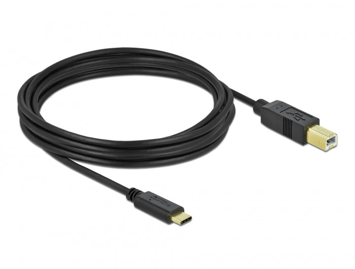 Delock 83667 Usb 2.0 Cable Type-C To Type-B 4 M