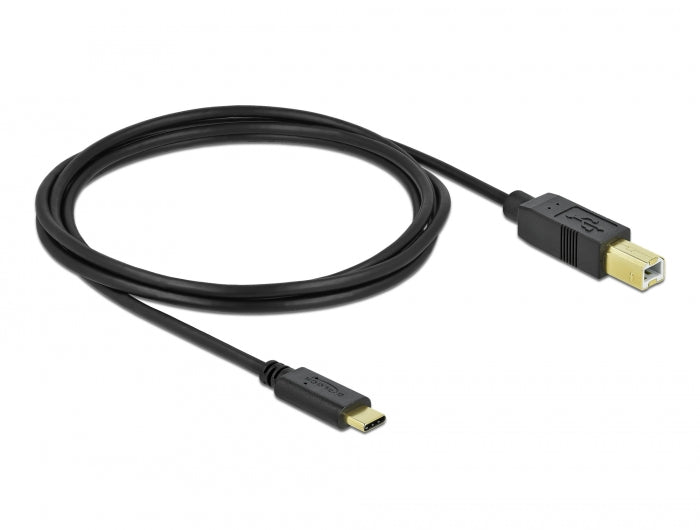 Delock 83330 Usb 2.0 Cable Type-C To Type-B 2 M