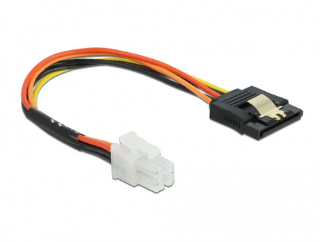 Delock 85519 Cable P4 Male > Sata 15 Pin Receptacle 20 Cm