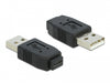 Delock 65029 Adapter Usb Micro-A+B Female To Usb 2.0 Type-A Male