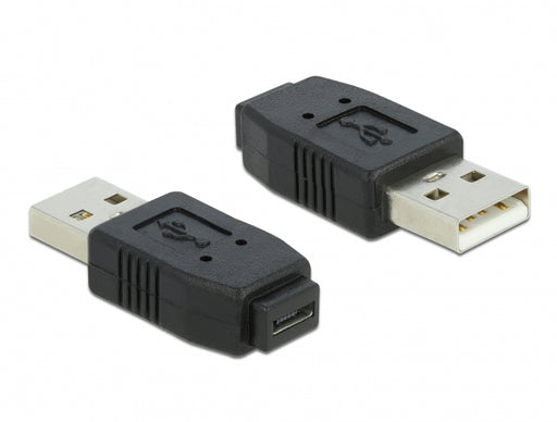 Delock 65029 Adapter Usb Micro-A+B Female To Usb 2.0 Type-A Male