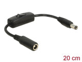 Delock 65497 Adapter Cable Dc 5.5 X 2.5 Mm Male