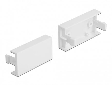 Delock 81301 Easy 45 Module Cover Plate 45 X 22.5 Mm 10 Pieces White