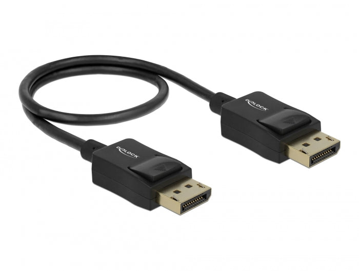 Delock 85299 Coaxial Displayport Cable 8K 60 Hz 0.5 M