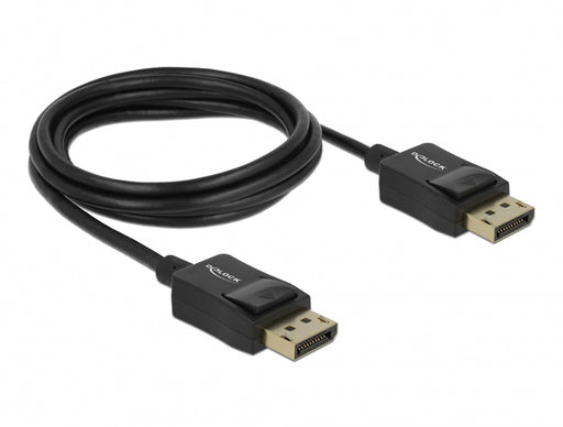 Delock 85301 Coaxial Displayport Cable 8K 60 Hz 2 M