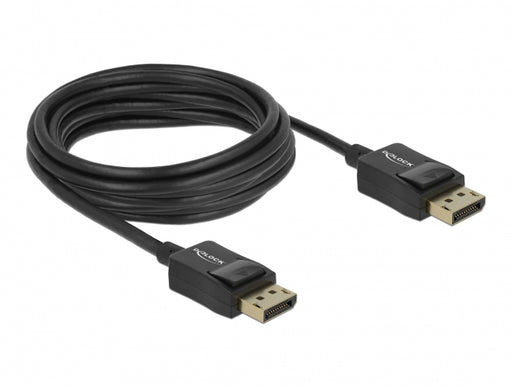 Delock 85303 Coaxial Displayport Cable 8K 60 Hz 4 M